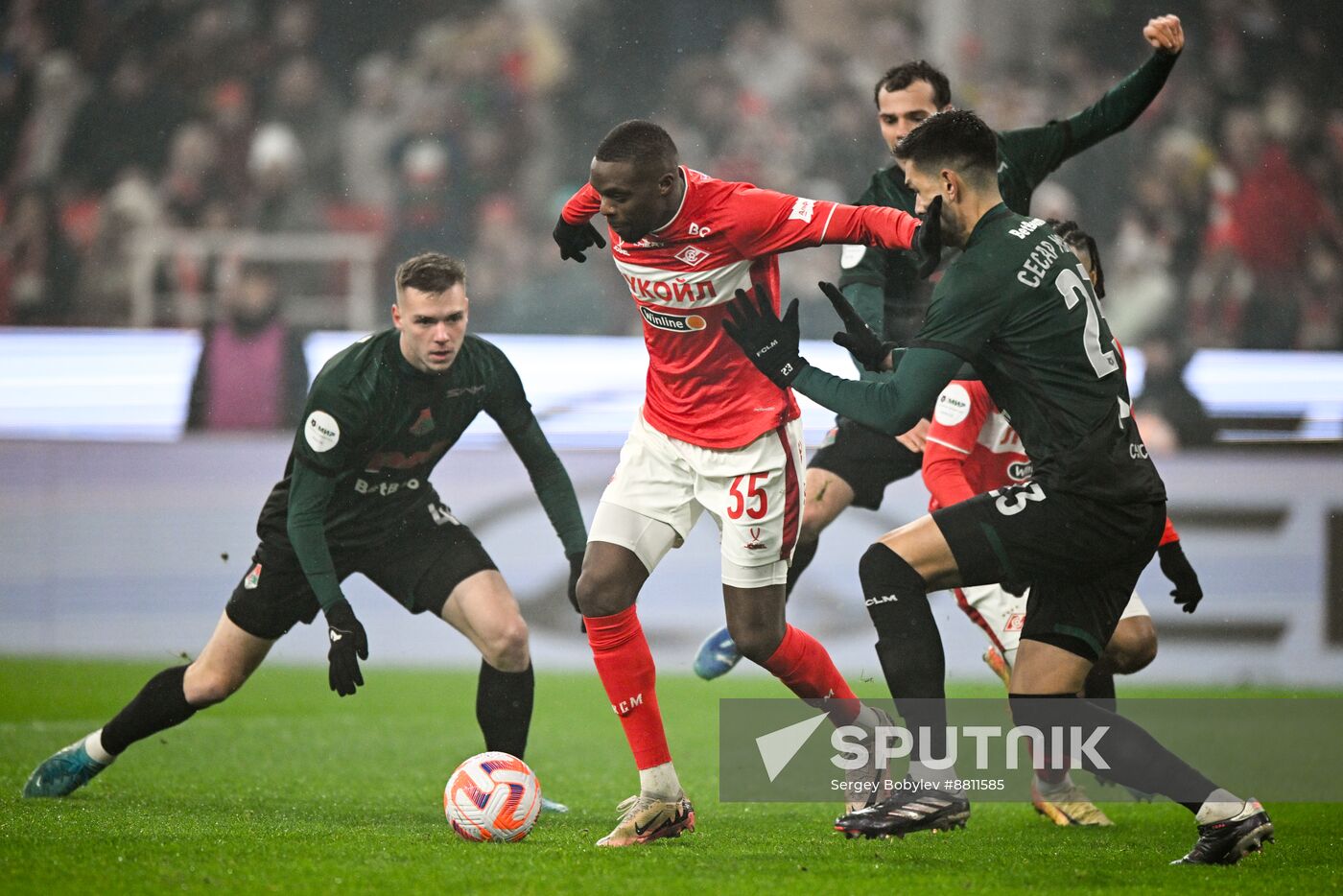 Russia Soccer Premier-League Spartak - Lokomotiv