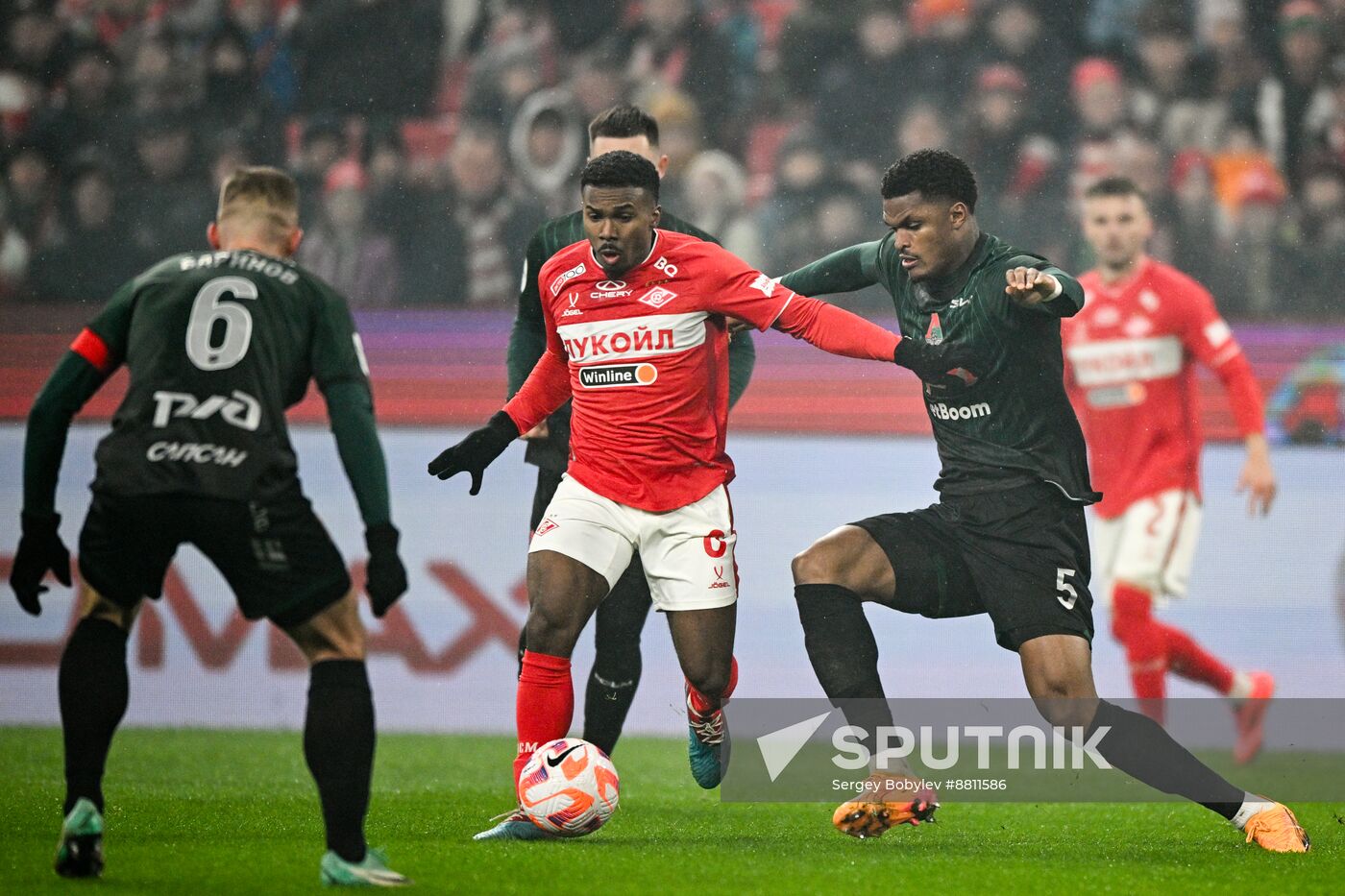 Russia Soccer Premier-League Spartak - Lokomotiv