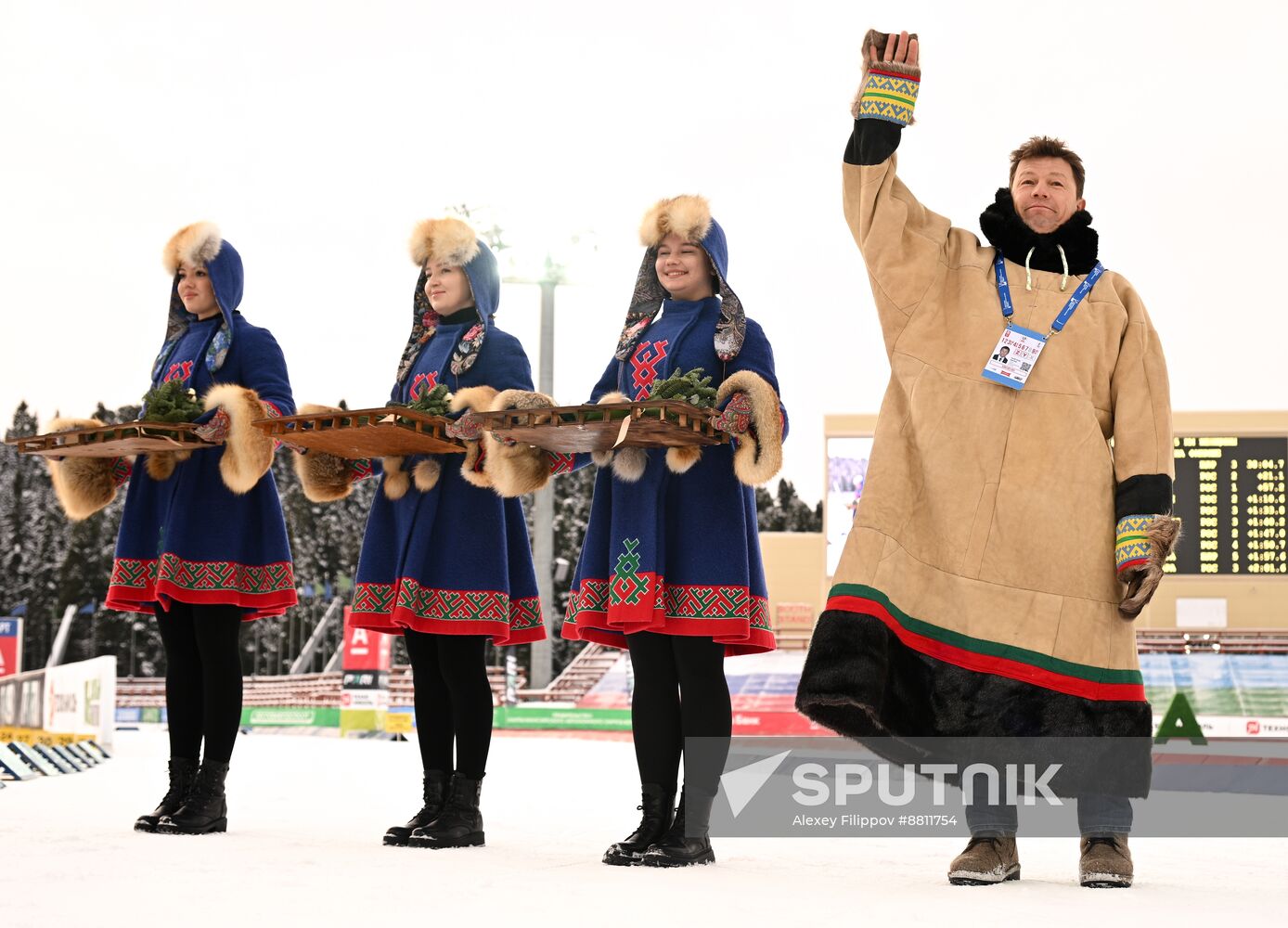 Russia Biathlon Commonwealth Cup Women Mass Start