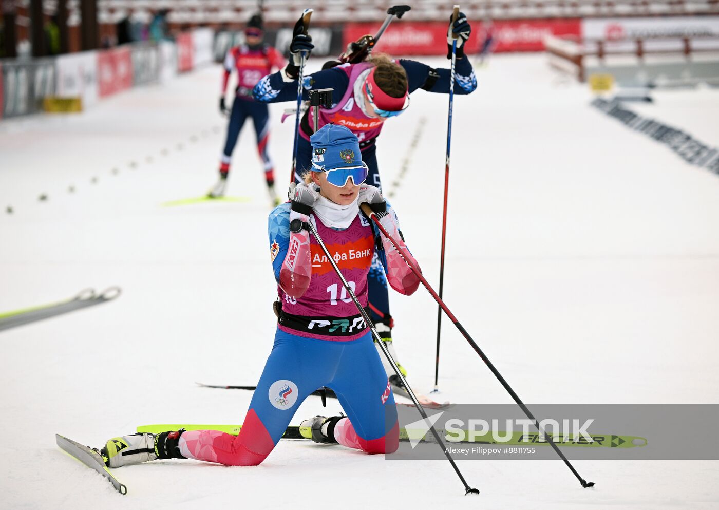 Russia Biathlon Commonwealth Cup Women Mass Start