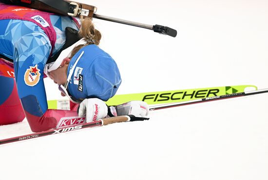 Russia Biathlon Commonwealth Cup Women Mass Start