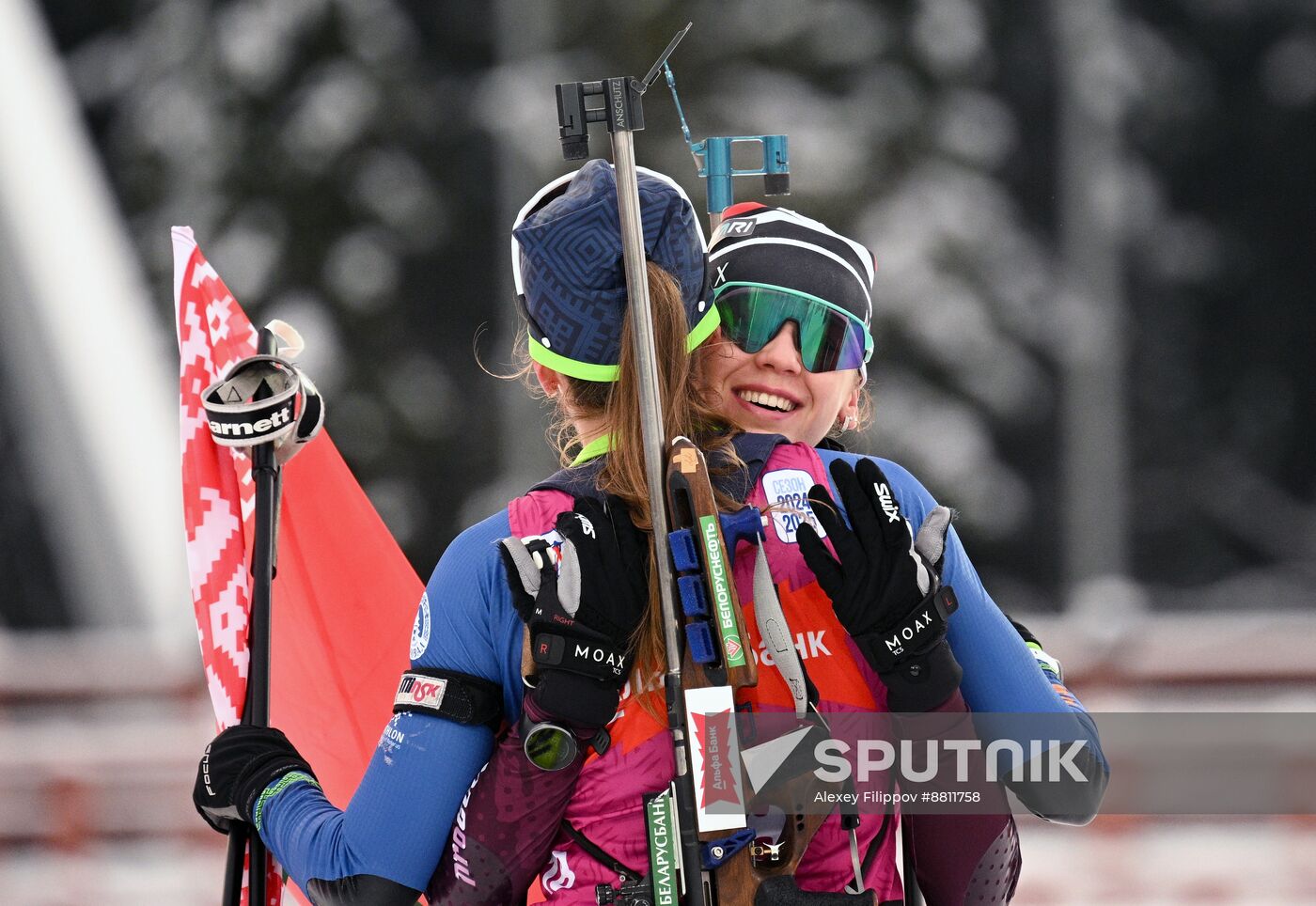 Russia Biathlon Commonwealth Cup Women Mass Start