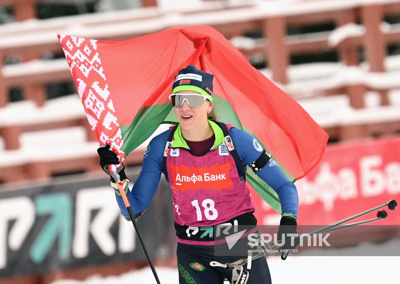 Russia Biathlon Commonwealth Cup Women Mass Start