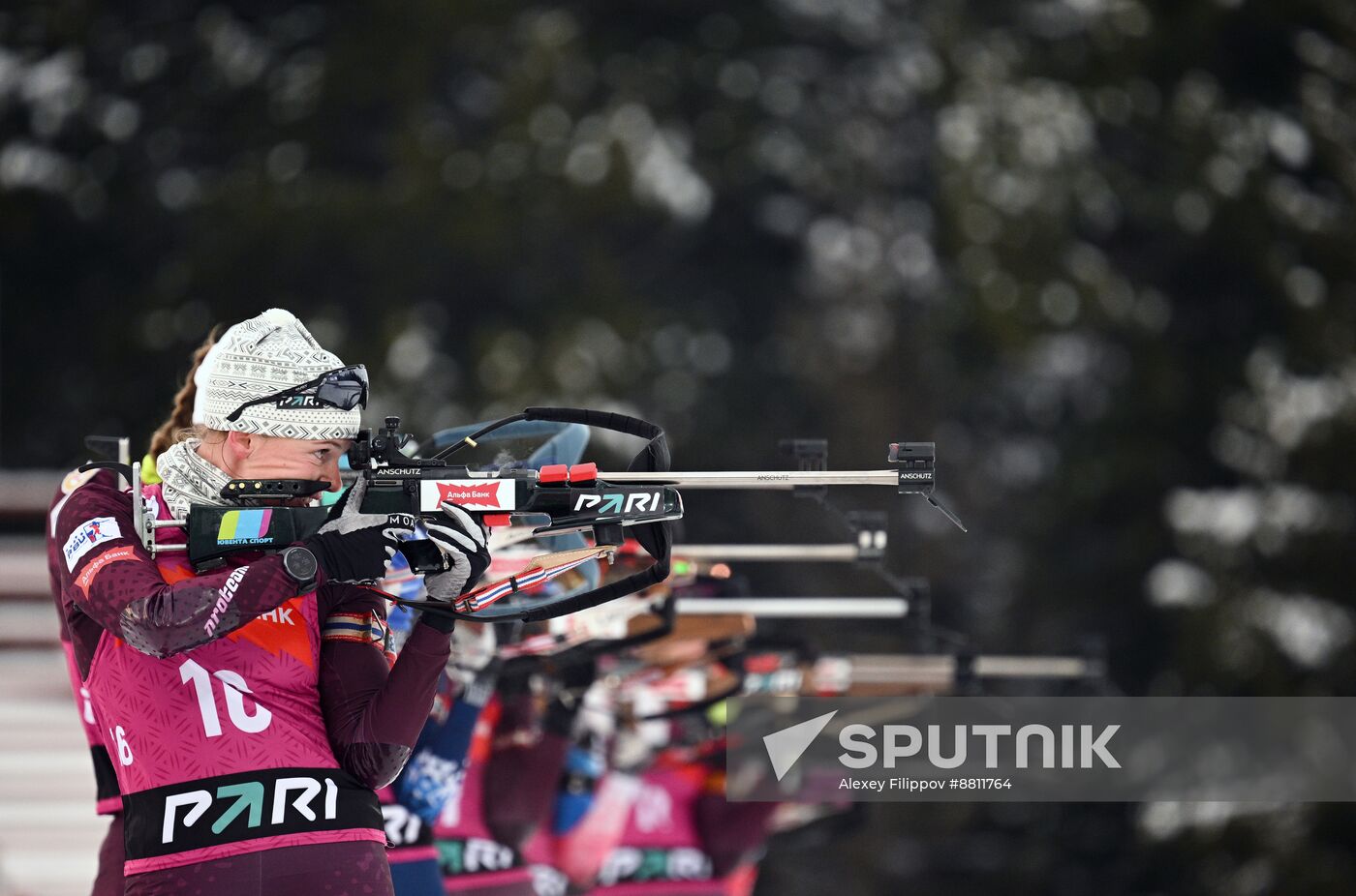 Russia Biathlon Commonwealth Cup Women Mass Start