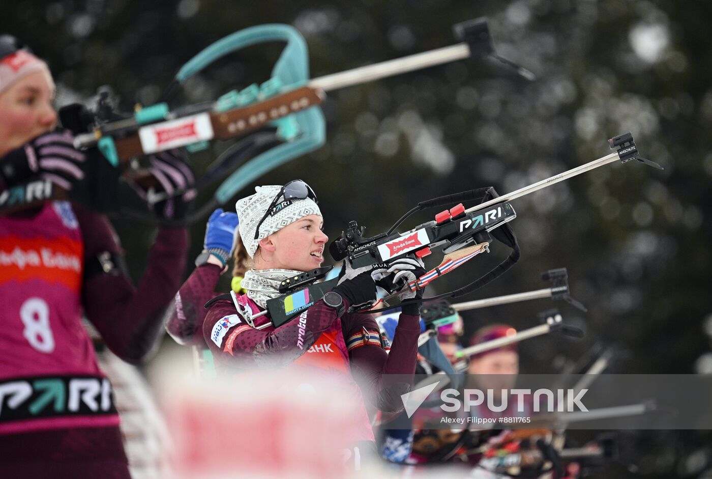 Russia Biathlon Commonwealth Cup Women Mass Start