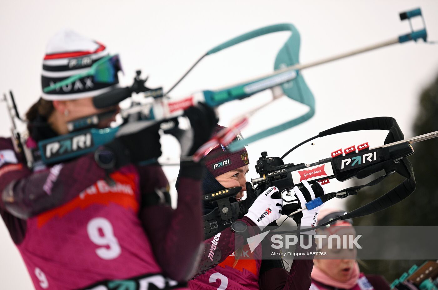 Russia Biathlon Commonwealth Cup Women Mass Start