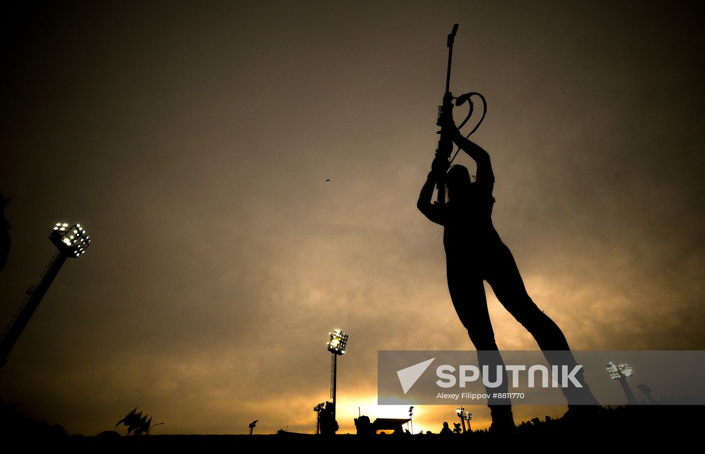 Russia Biathlon Commonwealth Cup Women Mass Start