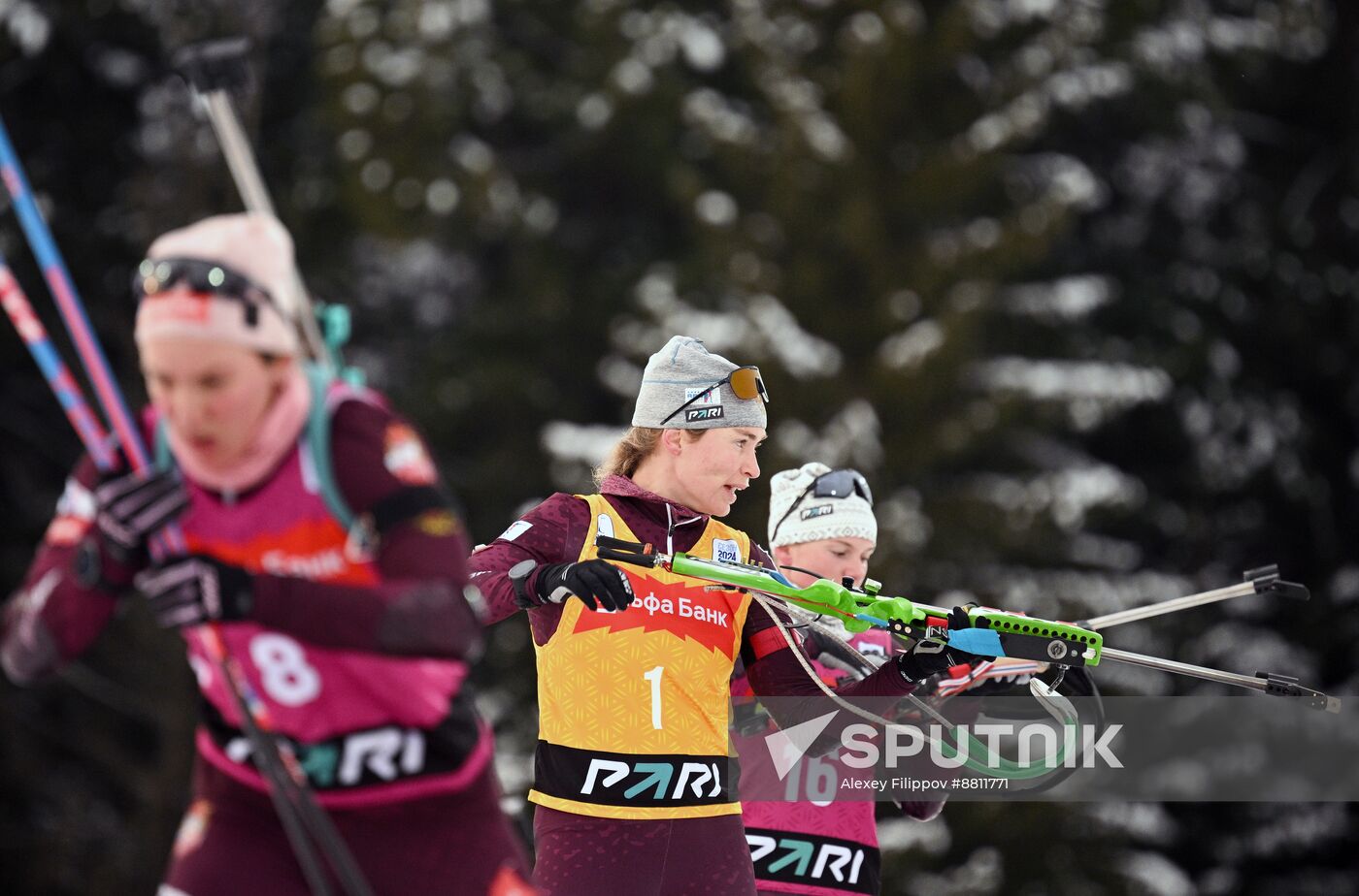 Russia Biathlon Commonwealth Cup Women Mass Start