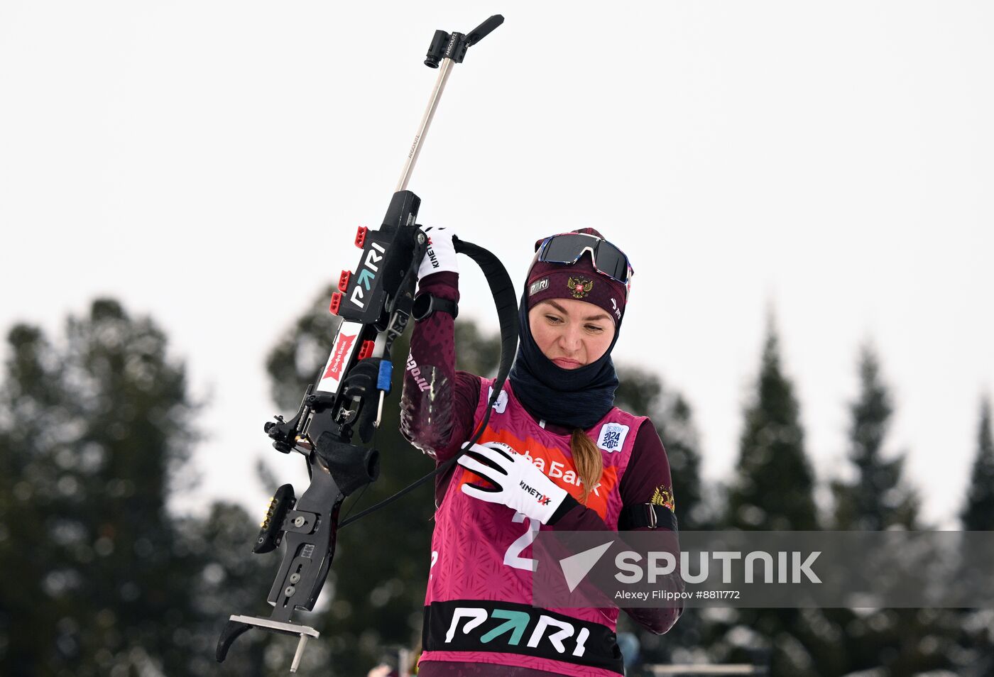 Russia Biathlon Commonwealth Cup Women Mass Start