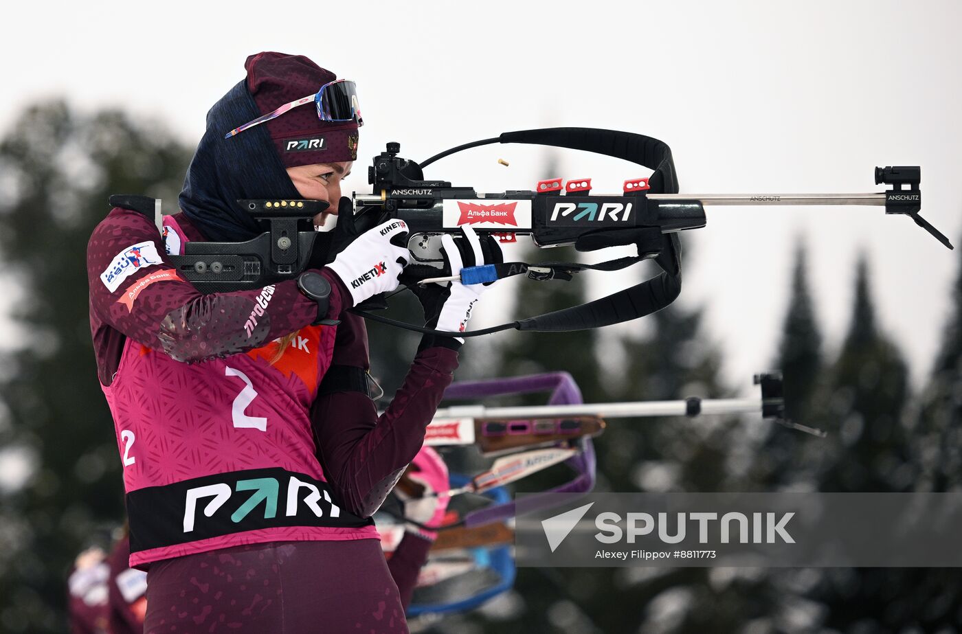 Russia Biathlon Commonwealth Cup Women Mass Start