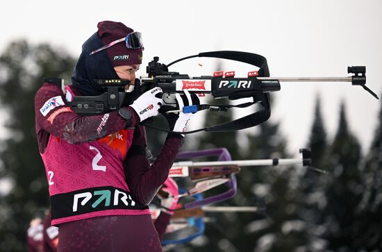 Russia Biathlon Commonwealth Cup Women Mass Start