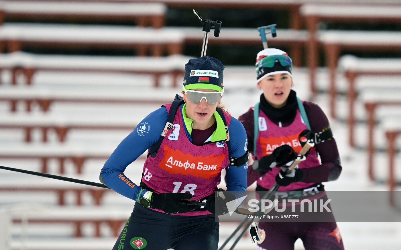 Russia Biathlon Commonwealth Cup Women Mass Start