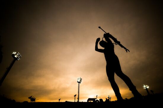 Russia Biathlon Commonwealth Cup Women Mass Start