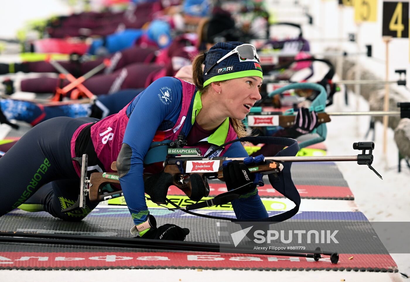 Russia Biathlon Commonwealth Cup Women Mass Start