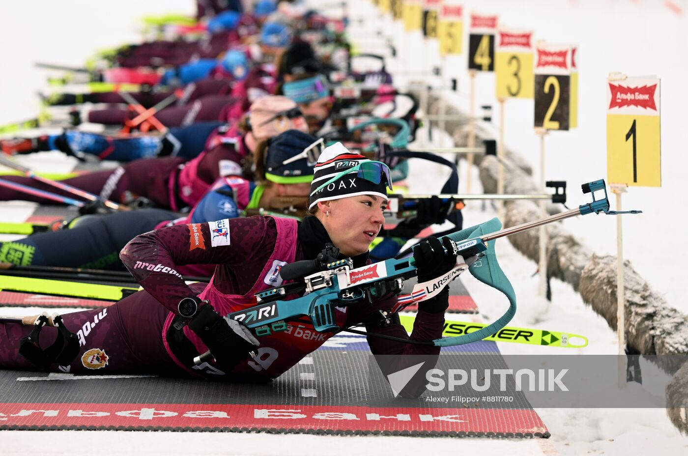 Russia Biathlon Commonwealth Cup Women Mass Start