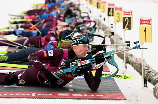 Russia Biathlon Commonwealth Cup Women Mass Start