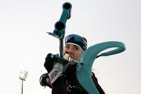 Russia Biathlon Commonwealth Cup Women Mass Start