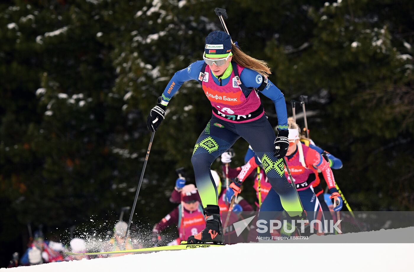 Russia Biathlon Commonwealth Cup Women Mass Start