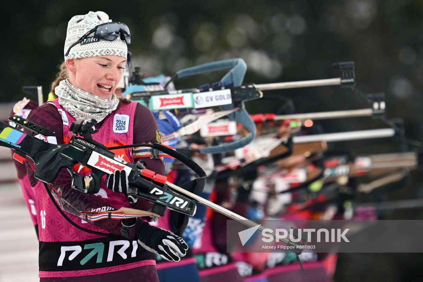 Russia Biathlon Commonwealth Cup Women Mass Start