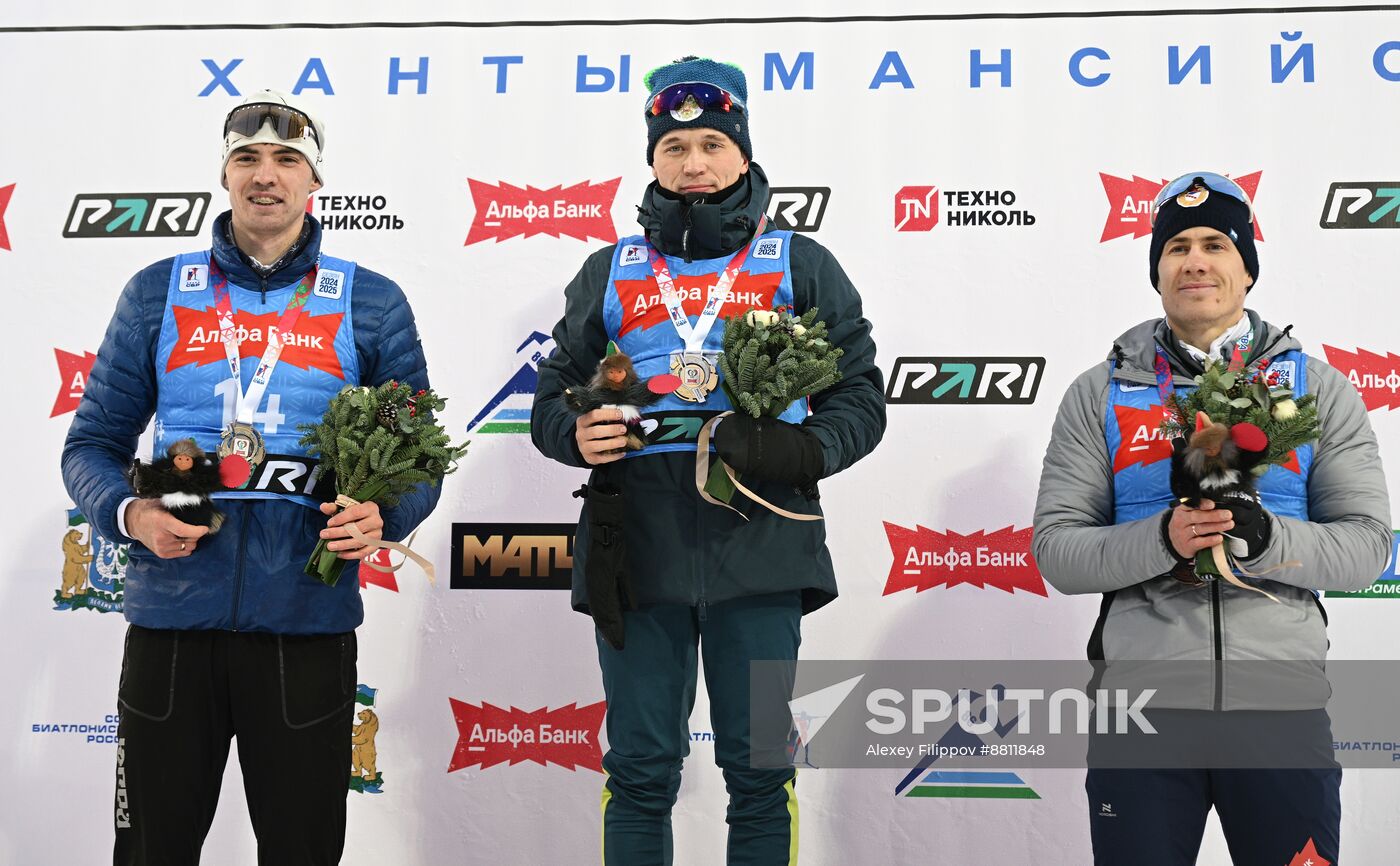 Russia Biathlon Commonwealth Cup Men Mass Start