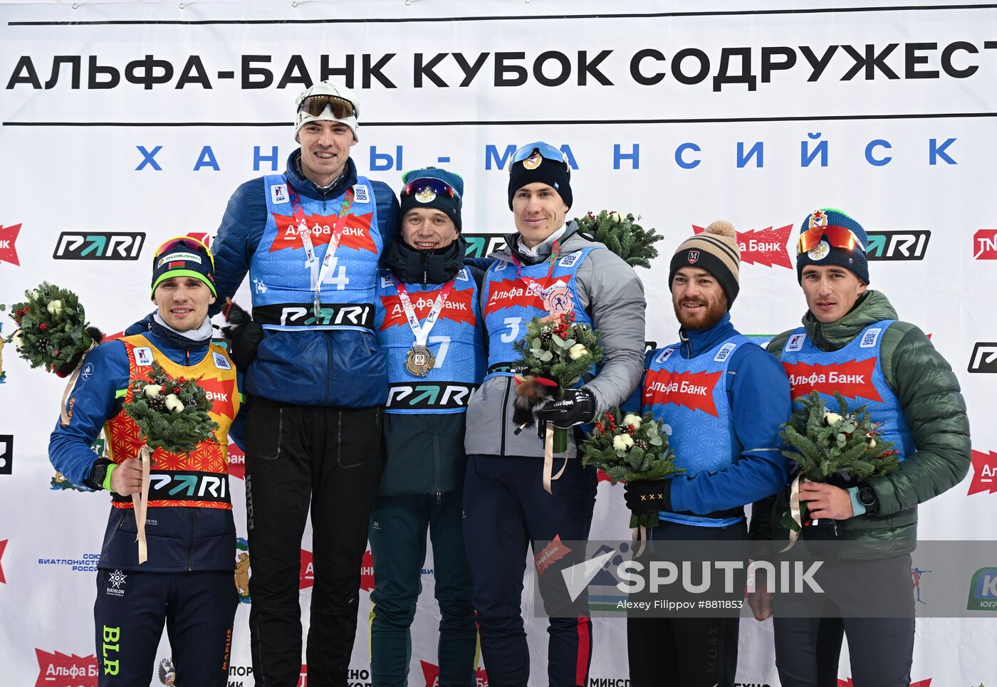 Russia Biathlon Commonwealth Cup Men Mass Start