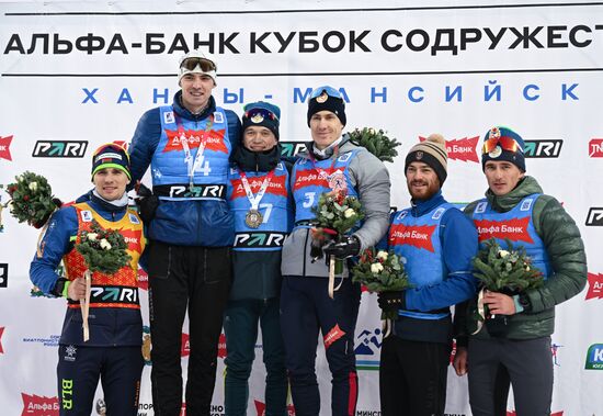 Russia Biathlon Commonwealth Cup Men Mass Start