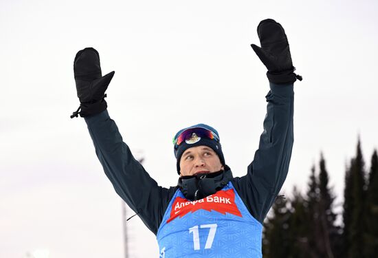 Russia Biathlon Commonwealth Cup Men Mass Start