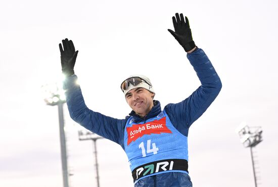 Russia Biathlon Commonwealth Cup Men Mass Start