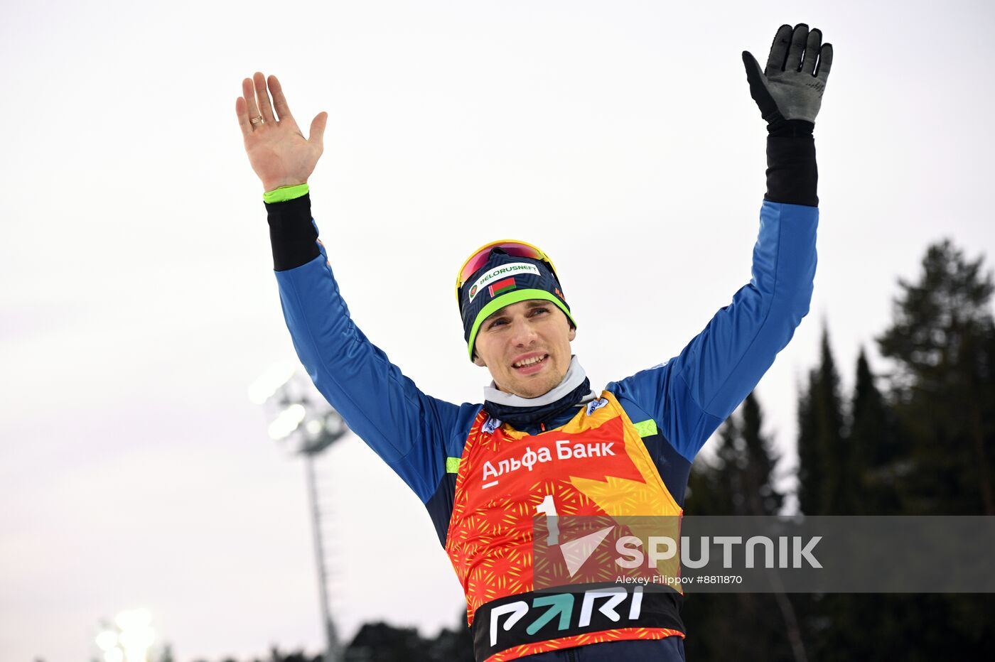 Russia Biathlon Commonwealth Cup Men Mass Start