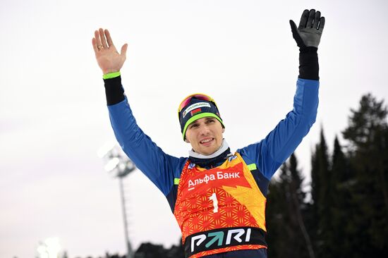 Russia Biathlon Commonwealth Cup Men Mass Start