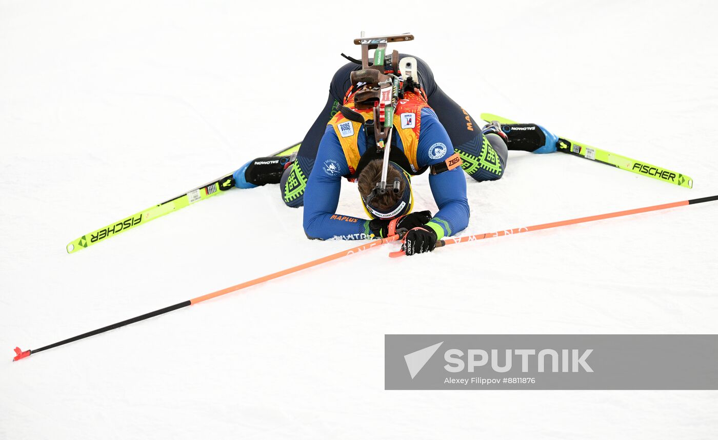 Russia Biathlon Commonwealth Cup Men Mass Start