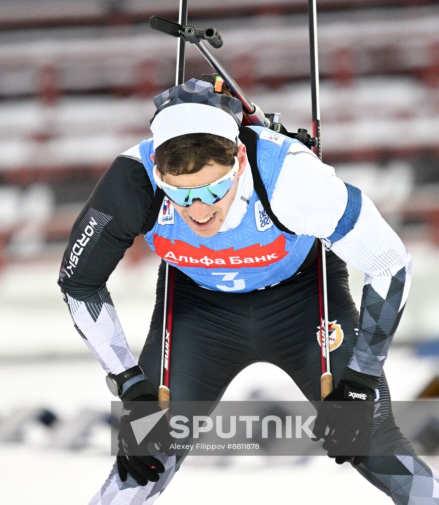 Russia Biathlon Commonwealth Cup Men Mass Start