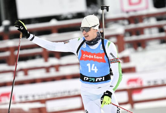 Russia Biathlon Commonwealth Cup Men Mass Start