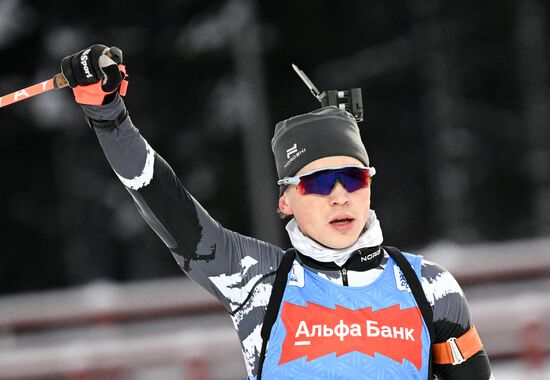 Russia Biathlon Commonwealth Cup Men Mass Start