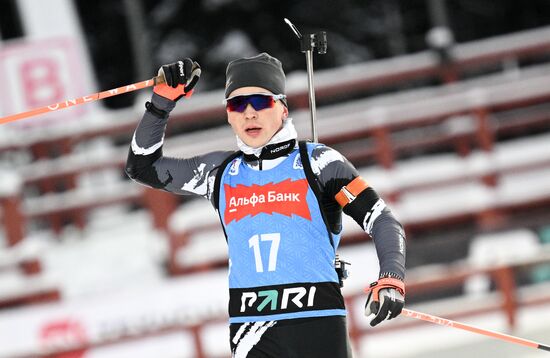 Russia Biathlon Commonwealth Cup Men Mass Start