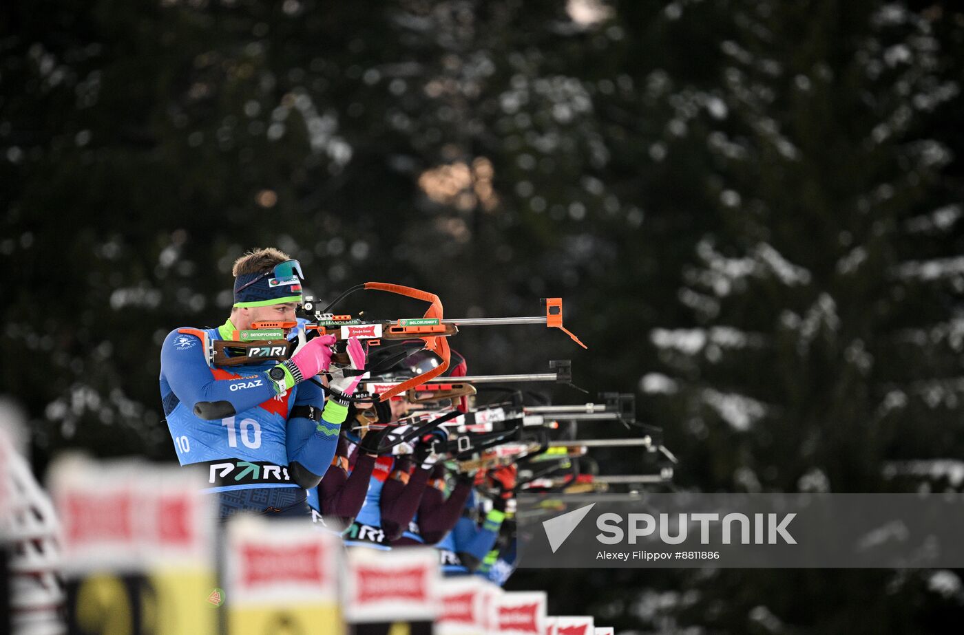 Russia Biathlon Commonwealth Cup Men Mass Start