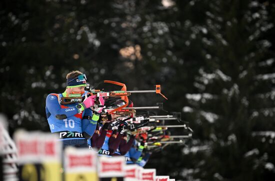 Russia Biathlon Commonwealth Cup Men Mass Start