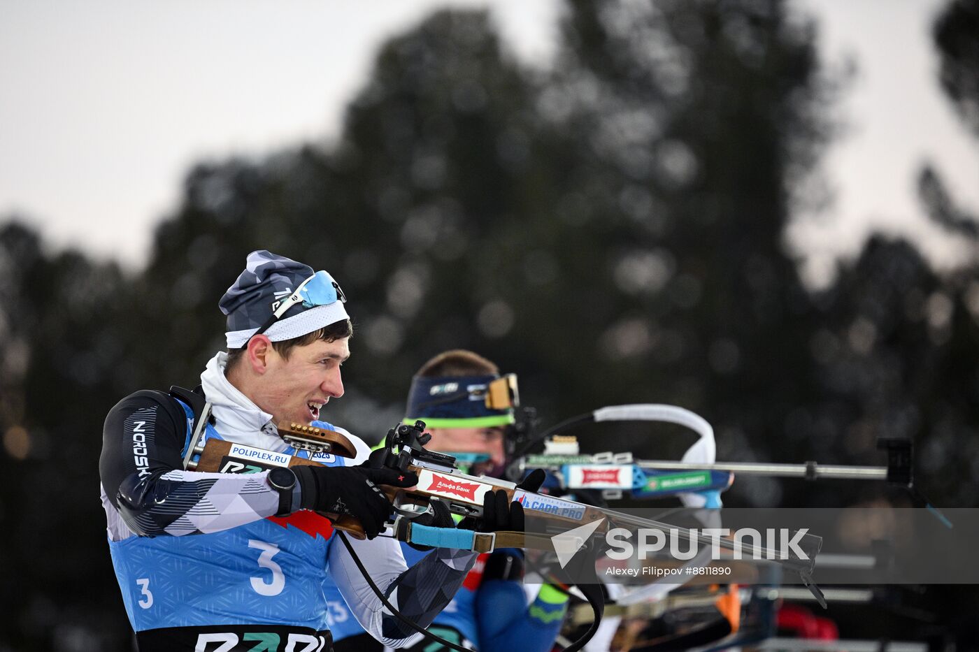 Russia Biathlon Commonwealth Cup Men Mass Start