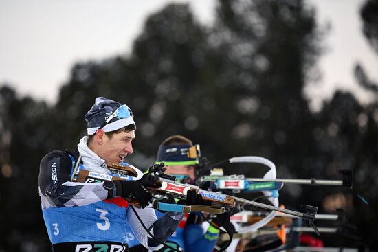 Russia Biathlon Commonwealth Cup Men Mass Start