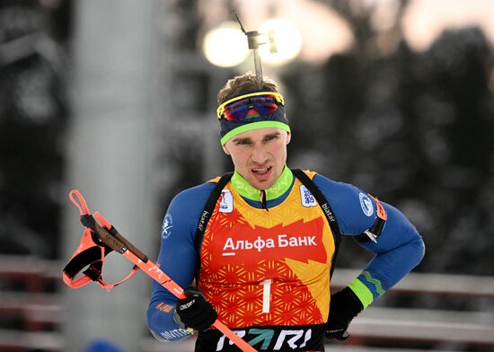 Russia Biathlon Commonwealth Cup Men Mass Start