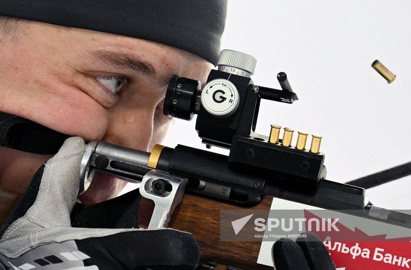 Russia Biathlon Commonwealth Cup Men Mass Start