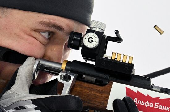 Russia Biathlon Commonwealth Cup Men Mass Start