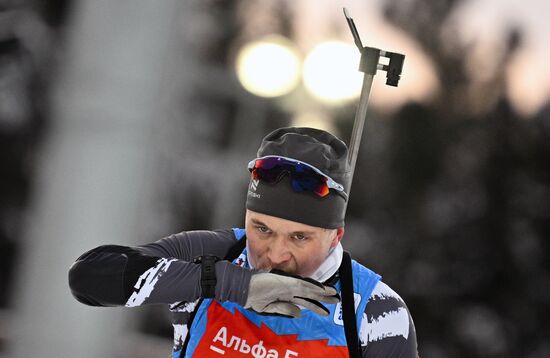 Russia Biathlon Commonwealth Cup Men Mass Start