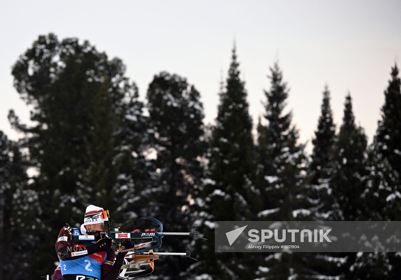 Russia Biathlon Commonwealth Cup Men Mass Start