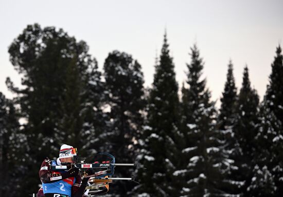 Russia Biathlon Commonwealth Cup Men Mass Start