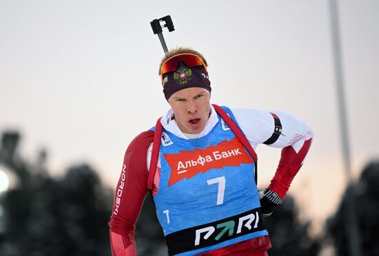 Russia Biathlon Commonwealth Cup Men Mass Start