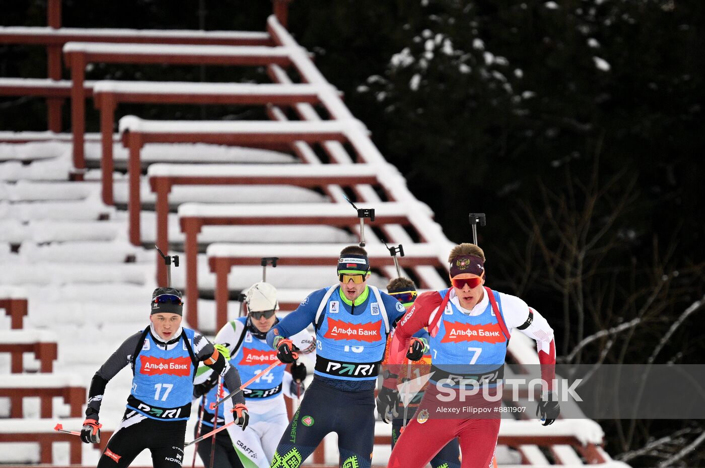 Russia Biathlon Commonwealth Cup Men Mass Start