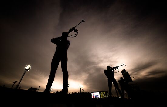 Russia Biathlon Commonwealth Cup Men Mass Start