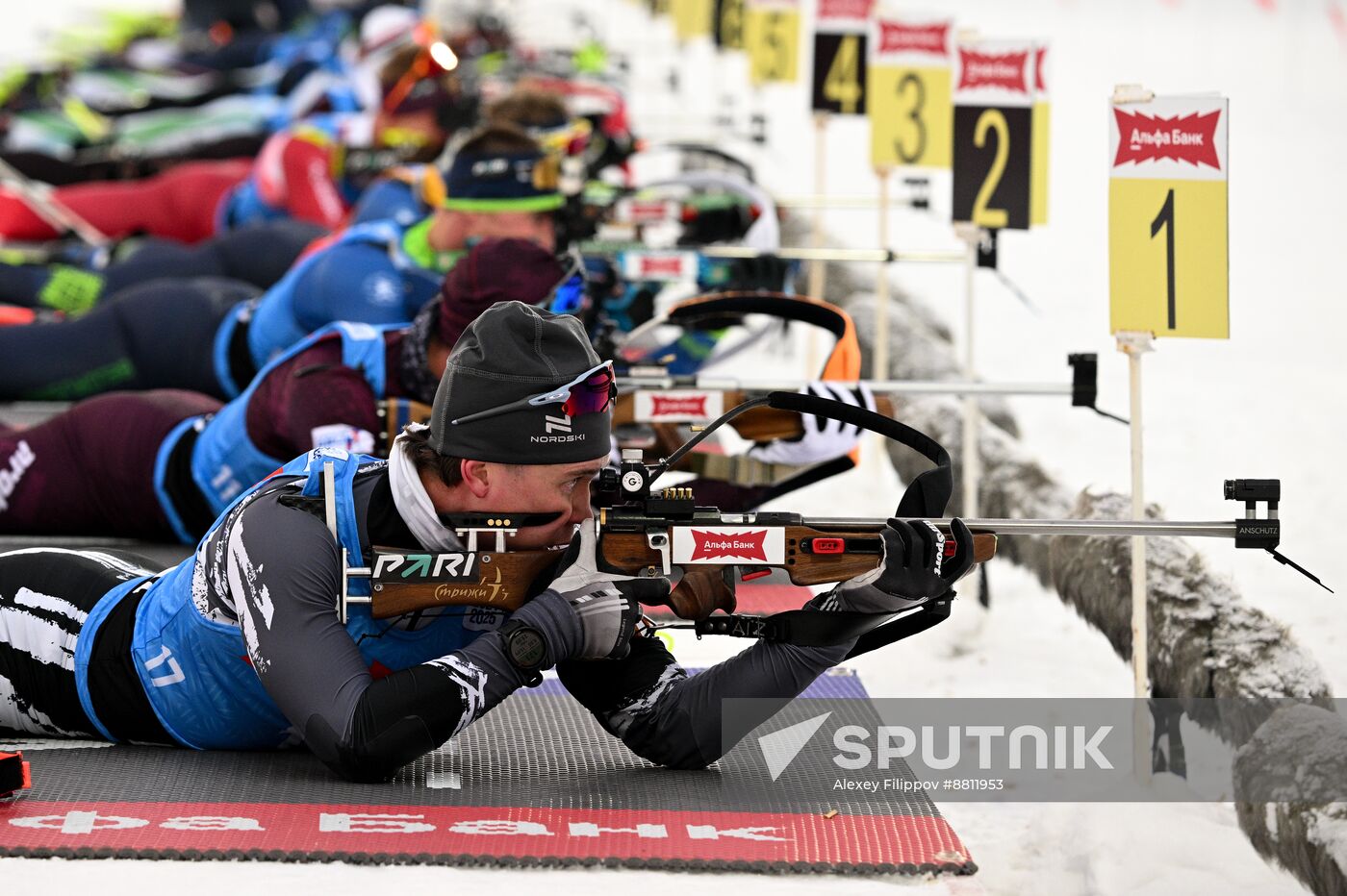 Russia Biathlon Commonwealth Cup Men Mass Start