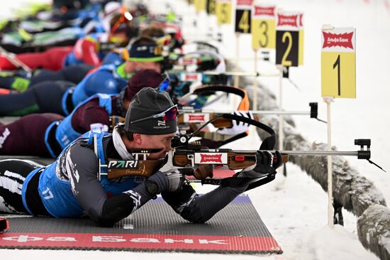 Russia Biathlon Commonwealth Cup Men Mass Start